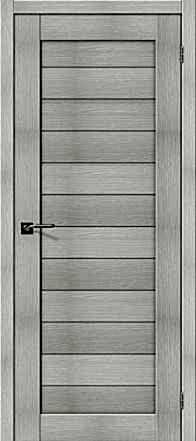 Дверь межкомнатная из эко шпона «Порта-21» Bianco Veralinga глухая