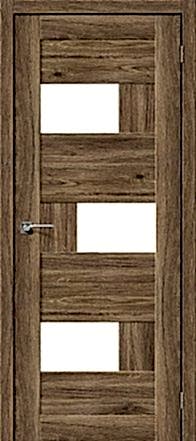 Дверь межкомнатная «Легно-39» Original Oak остекление Сатинато белое