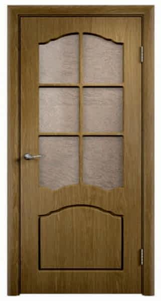 дверь покрытая плёнкой пвх