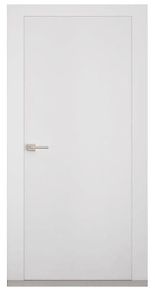 скрытая дверь белая