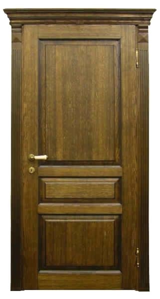 дверь из натурального дерева